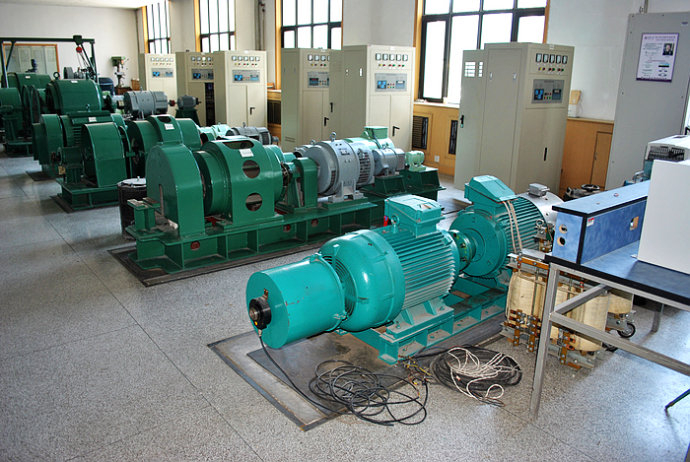 渭源某热电厂使用我厂的YKK高压电机提供动力